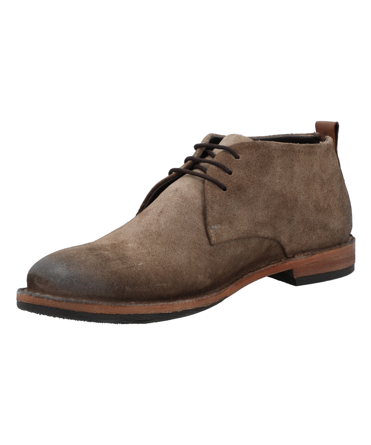 Botin Cuero Hombre Alpha Café