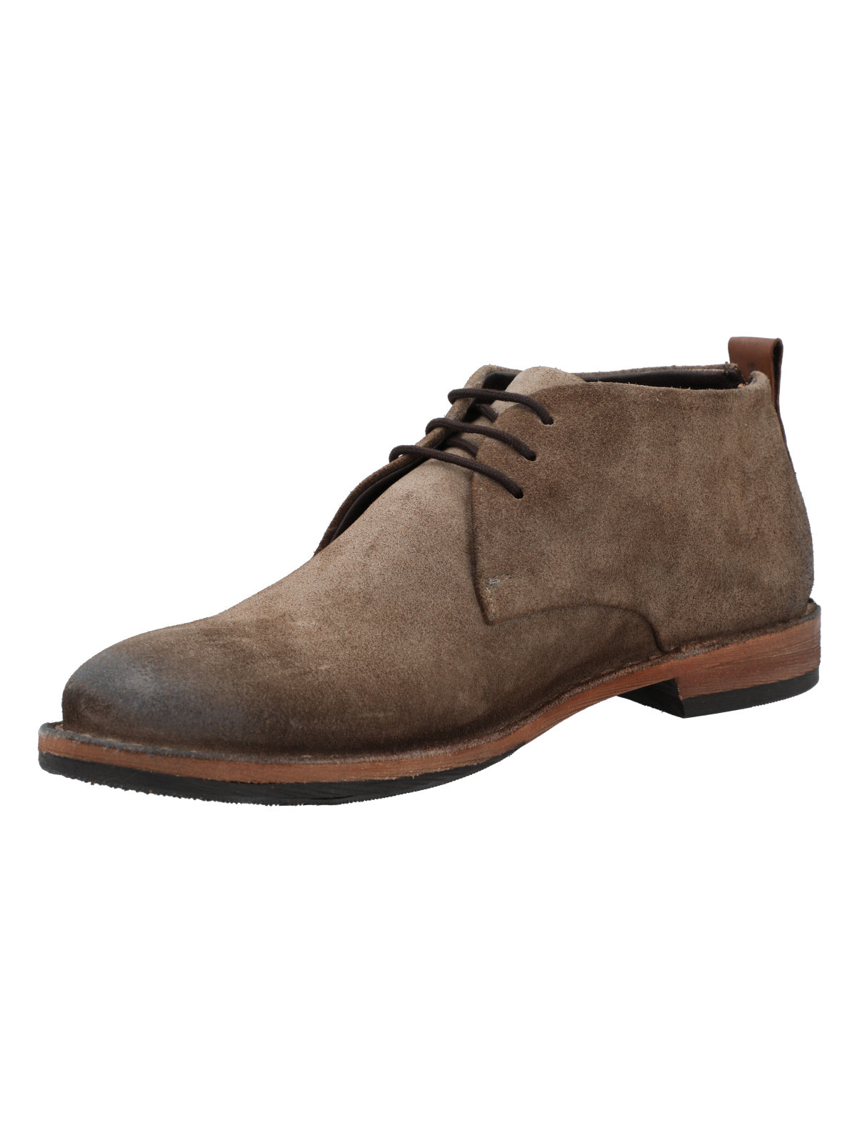 Botin Cuero Hombre Alpha Café