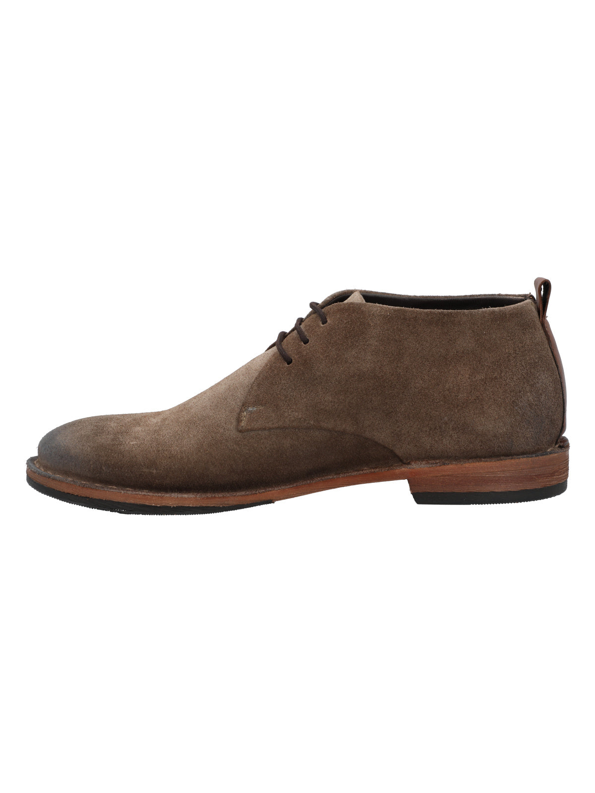 Botin Cuero Hombre Alpha Café