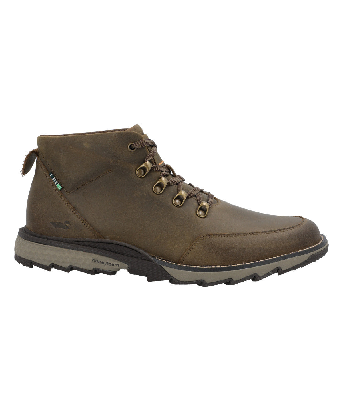 Botin Cuero Hombre Alpine Ll Verde