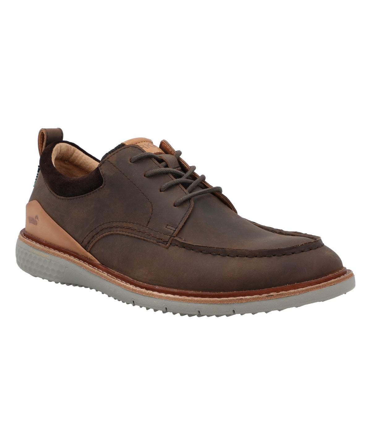 Zapato Cuero Hombre Aprel Café