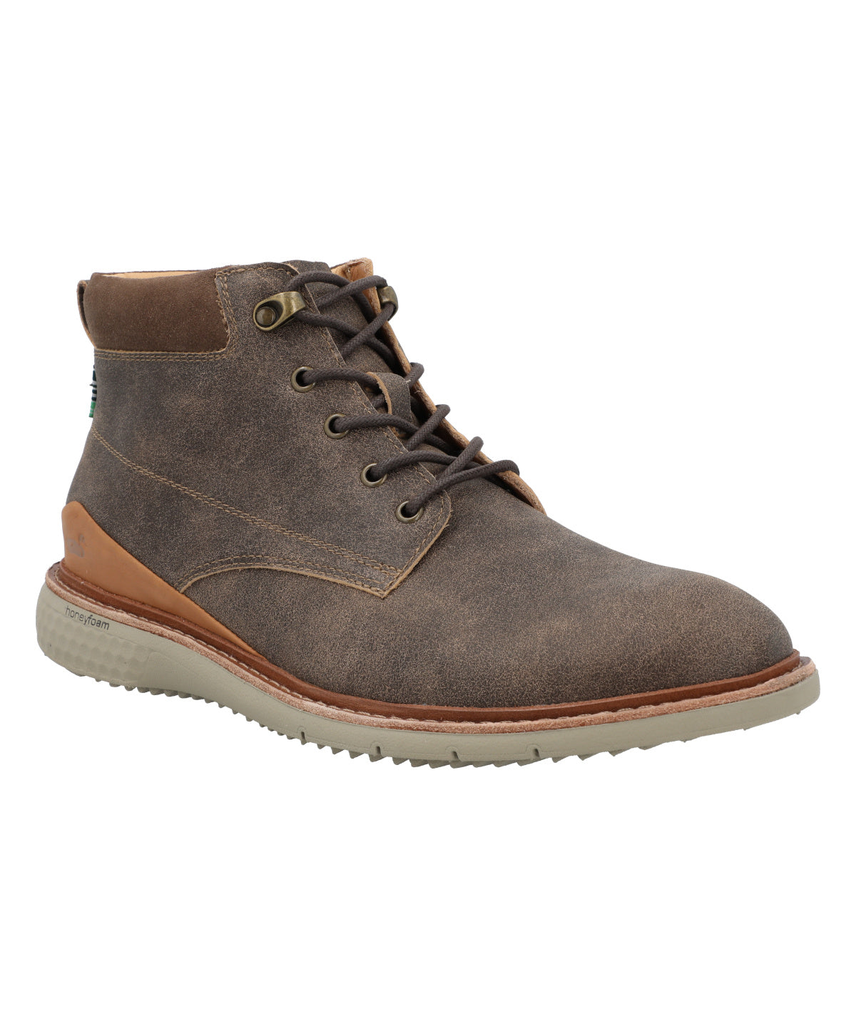Botin Cuero Hombre Cail Café