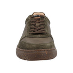 Zapatilla Cuero Hombre Newport Verde