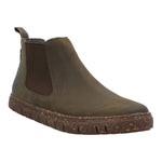 Botin Cuero Hombre Dundee Oliva