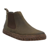 Botin Cuero Hombre Dundee Oliva