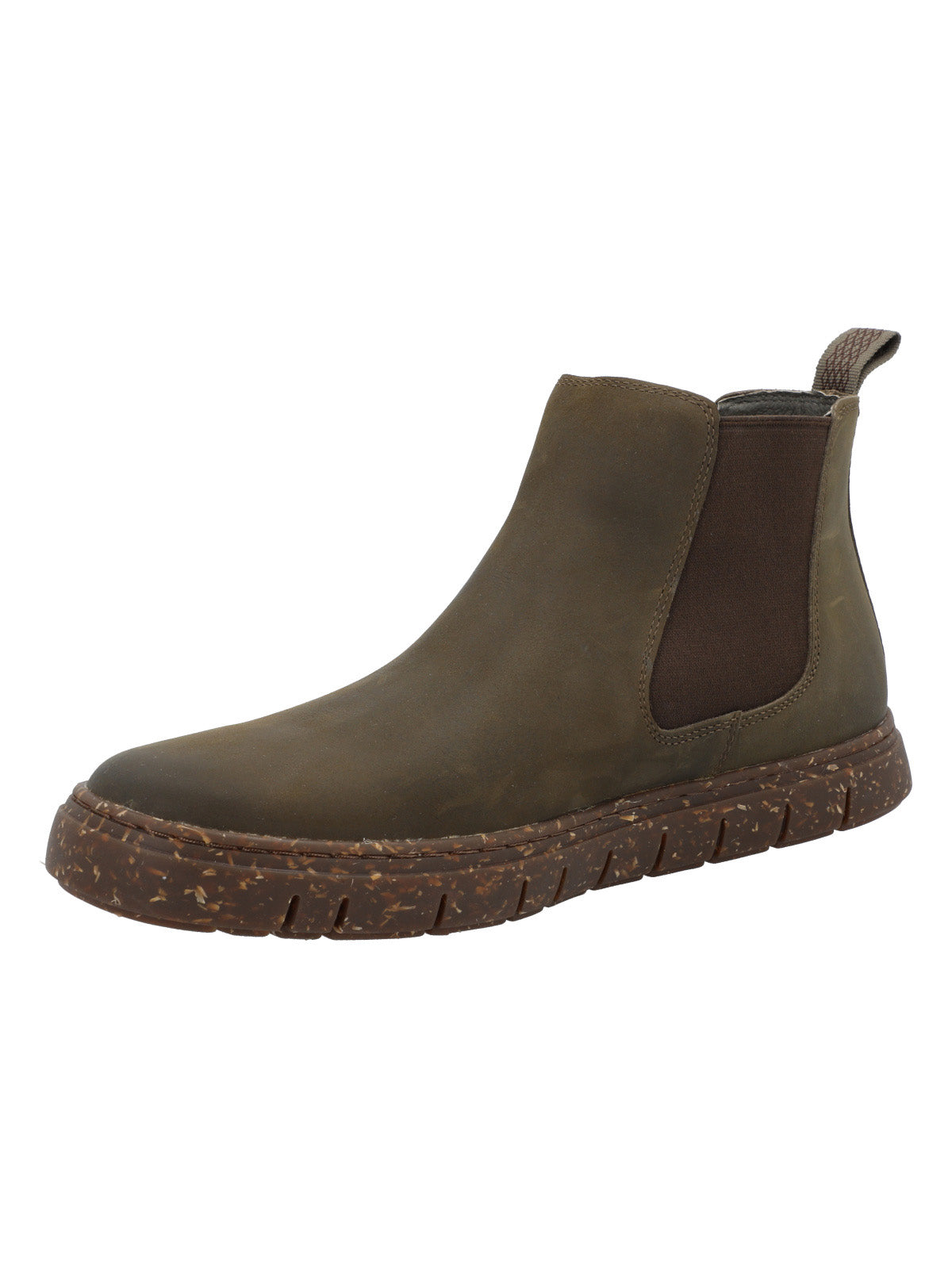 Botin Cuero Hombre Dundee Oliva