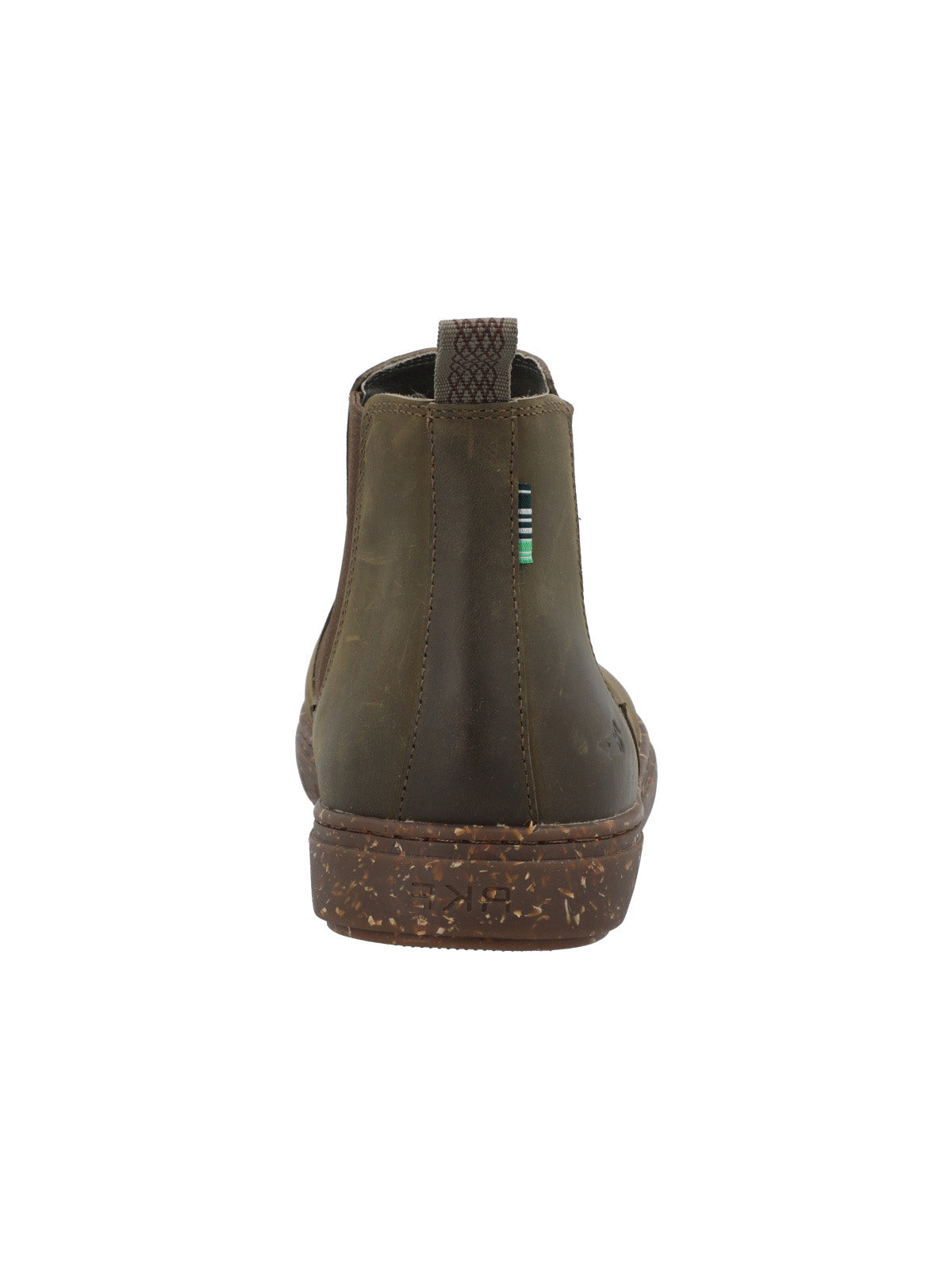 Botin Cuero Hombre Dundee Oliva