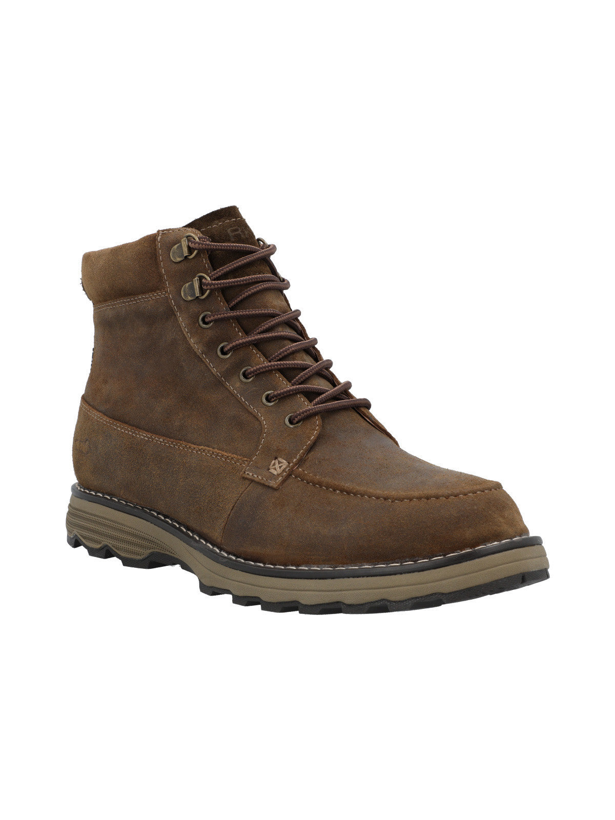 Botin Cuero Hombre Arizona Café