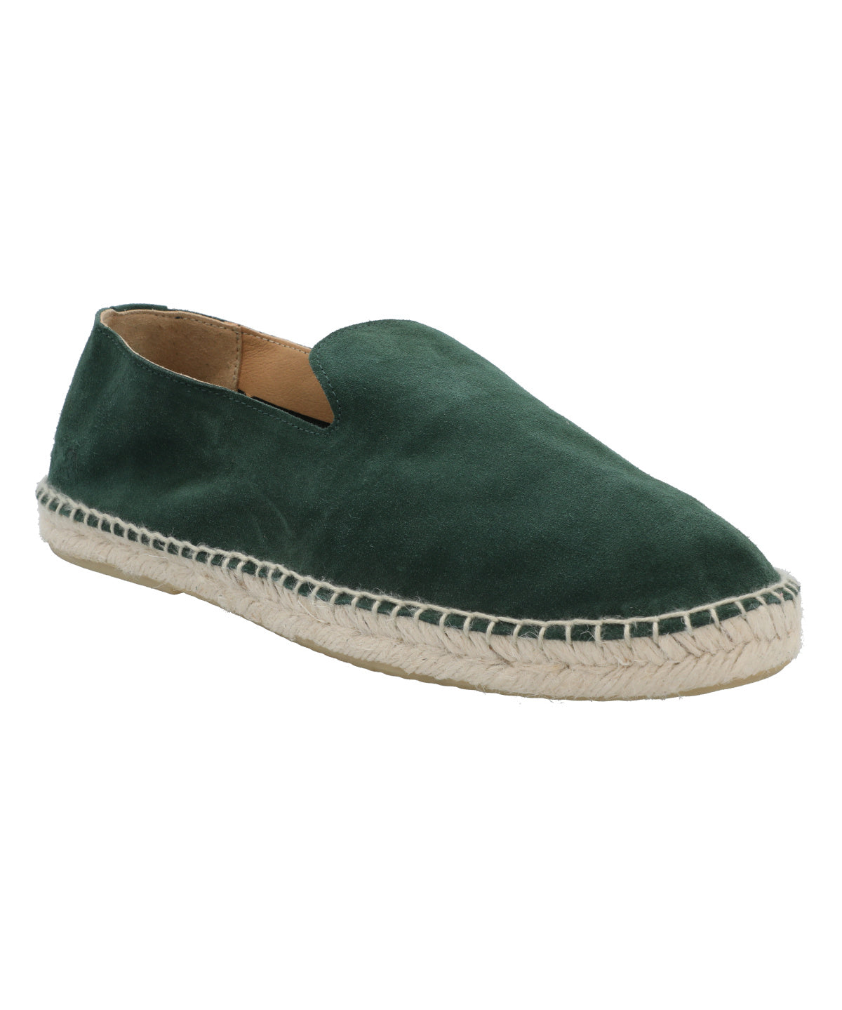 Alpargata Cuero Hombre Garfo Verde Oliva Rockford