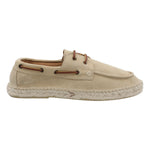 Alpargata Cuero Hombre Cona Beige Rockford