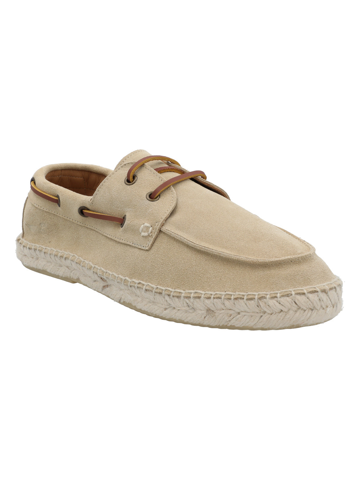 Alpargata Cuero Hombre Cona Beige Rockford