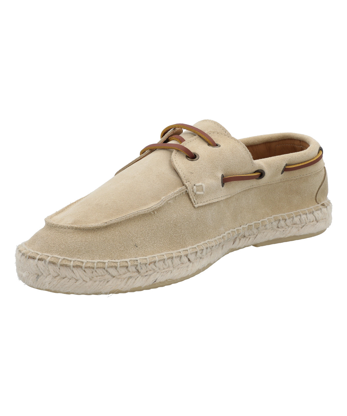 Alpargata Cuero Hombre Cona Beige Rockford
