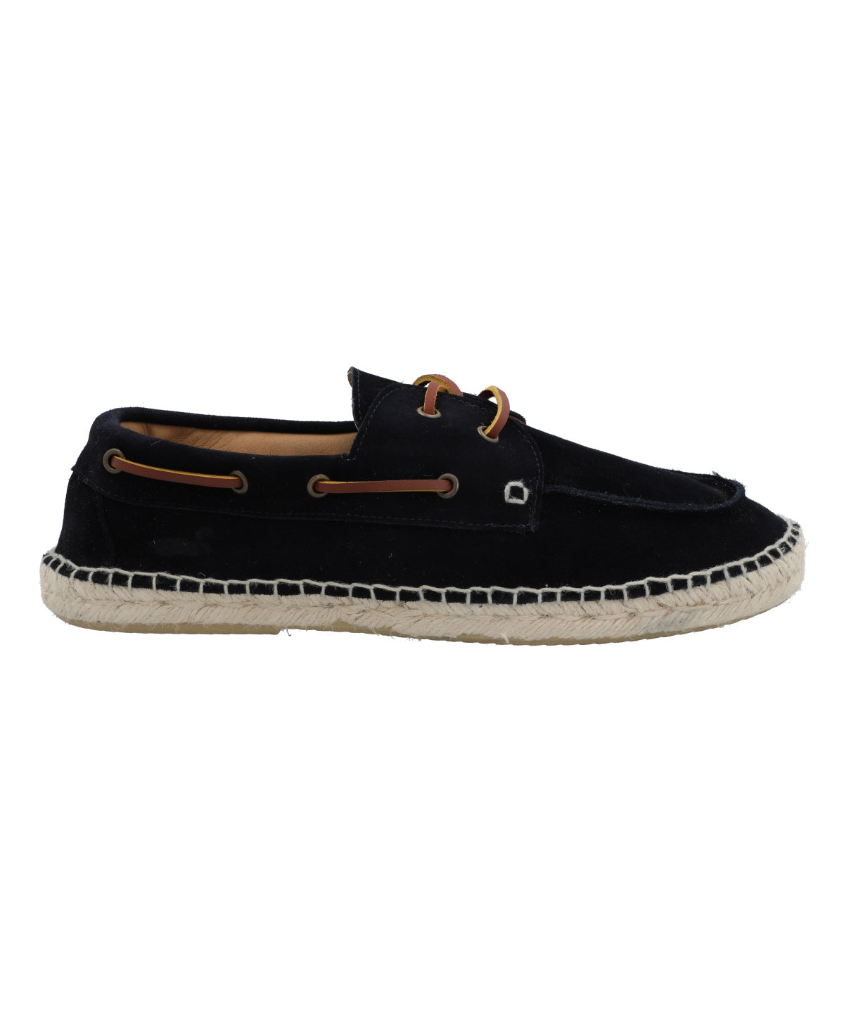Alpargata Cuero Hombre Cona Azul Marino Rockford