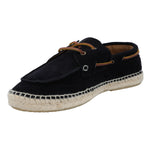 Alpargata Cuero Hombre Cona Azul Marino Rockford