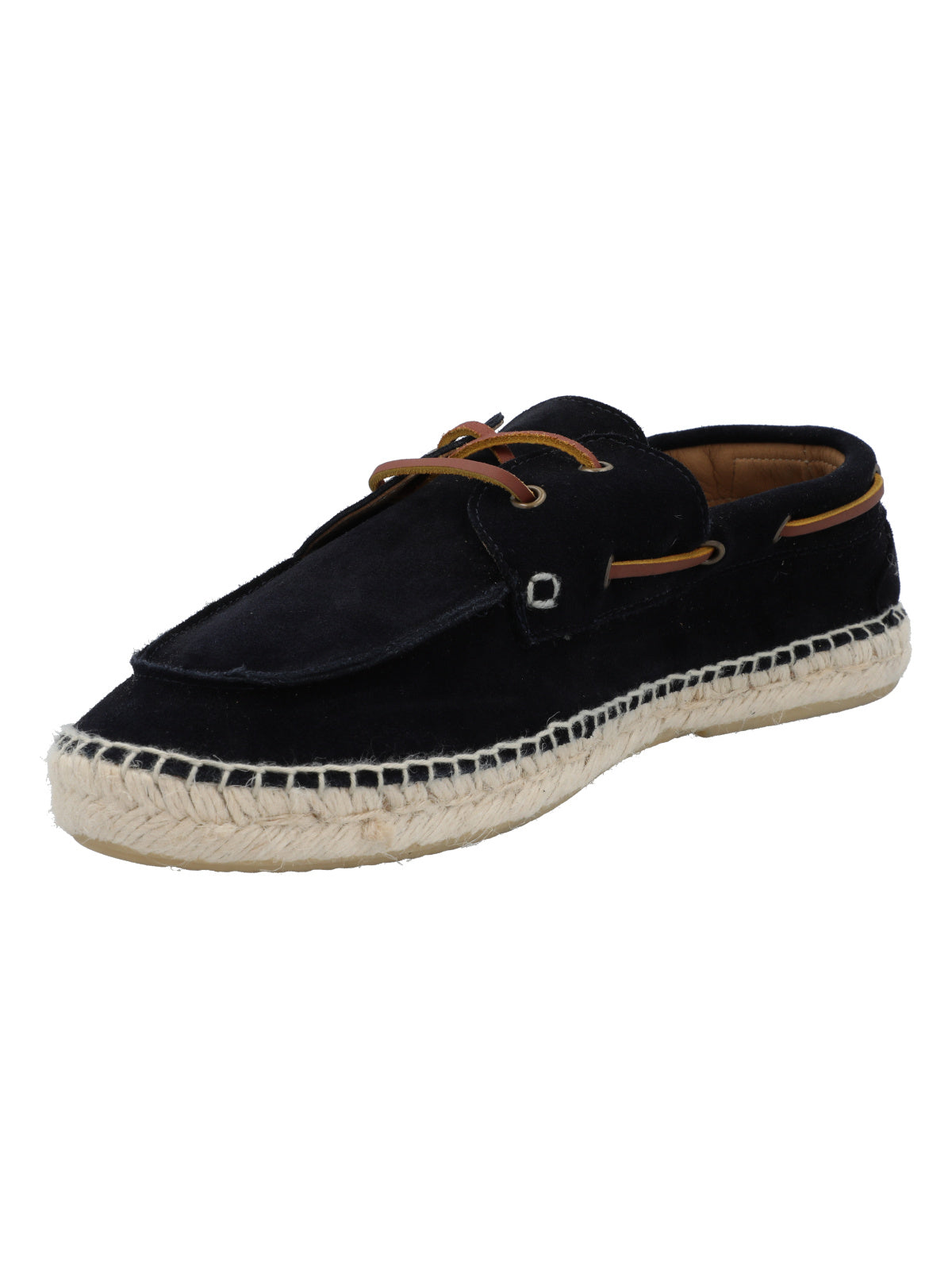 Alpargata Cuero Hombre Cona Azul Marino Rockford