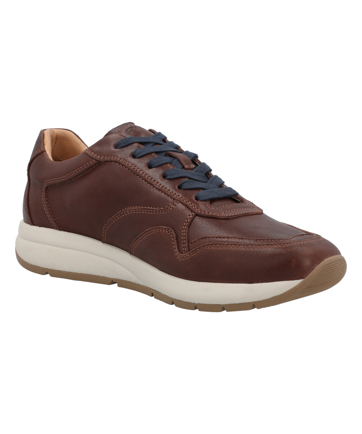 Zapatilla Cuero Hombre Fleir Ii Café