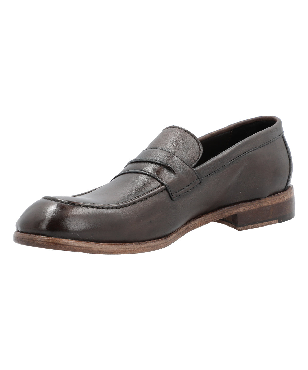 Mocasín Cuero Hombre Francesco Café Oscuro Rockford