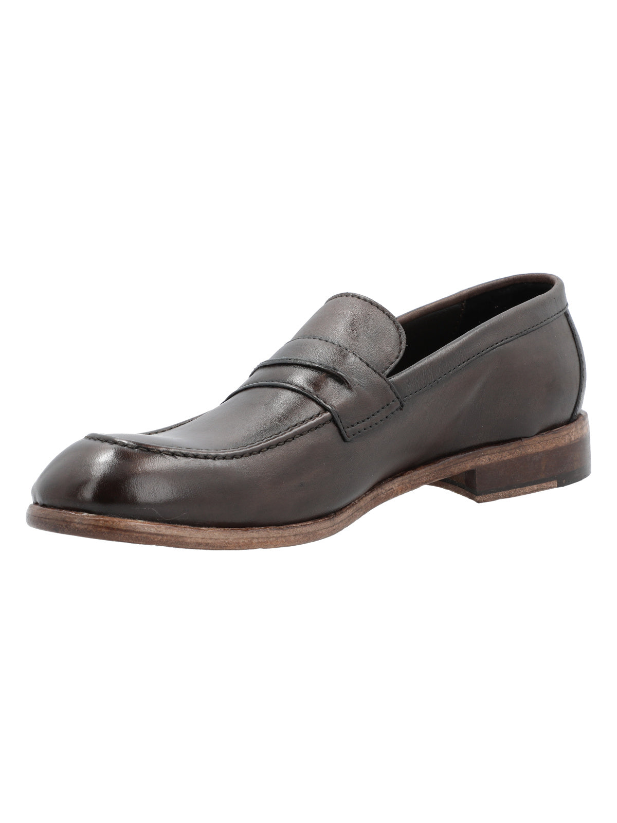 Mocasín Cuero Hombre Francesco Café Oscuro Rockford