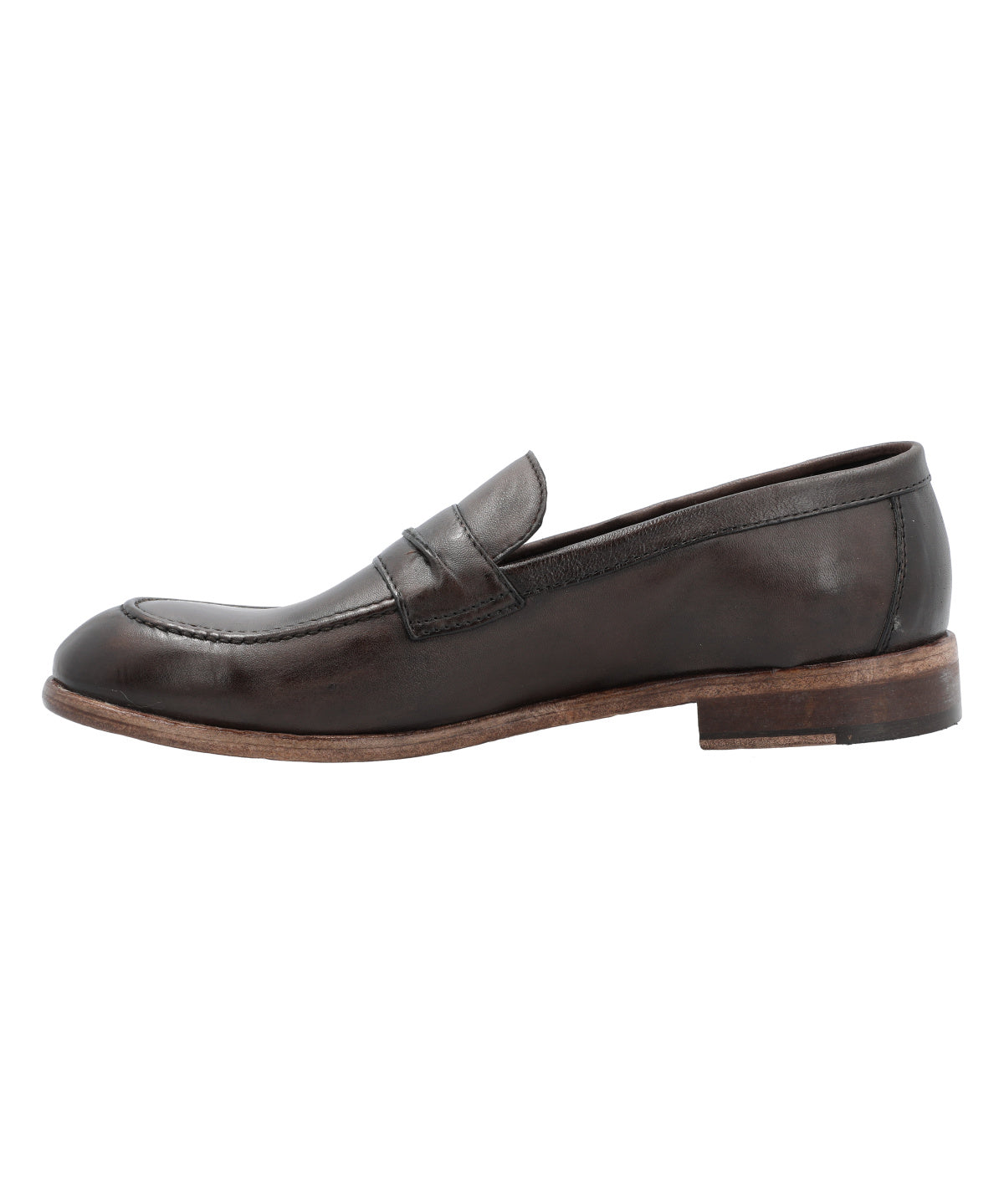 Mocasín Cuero Hombre Francesco Café Oscuro Rockford