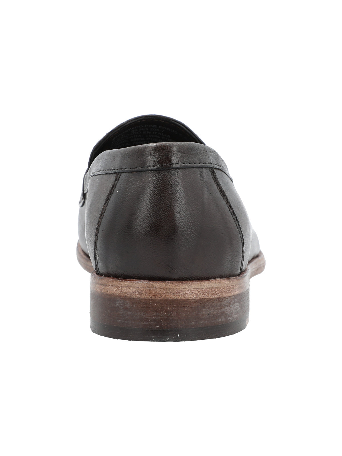 Mocasín Cuero Hombre Francesco Café Oscuro Rockford