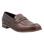 Mocasín Cuero Hombre Francesco Café Rockford