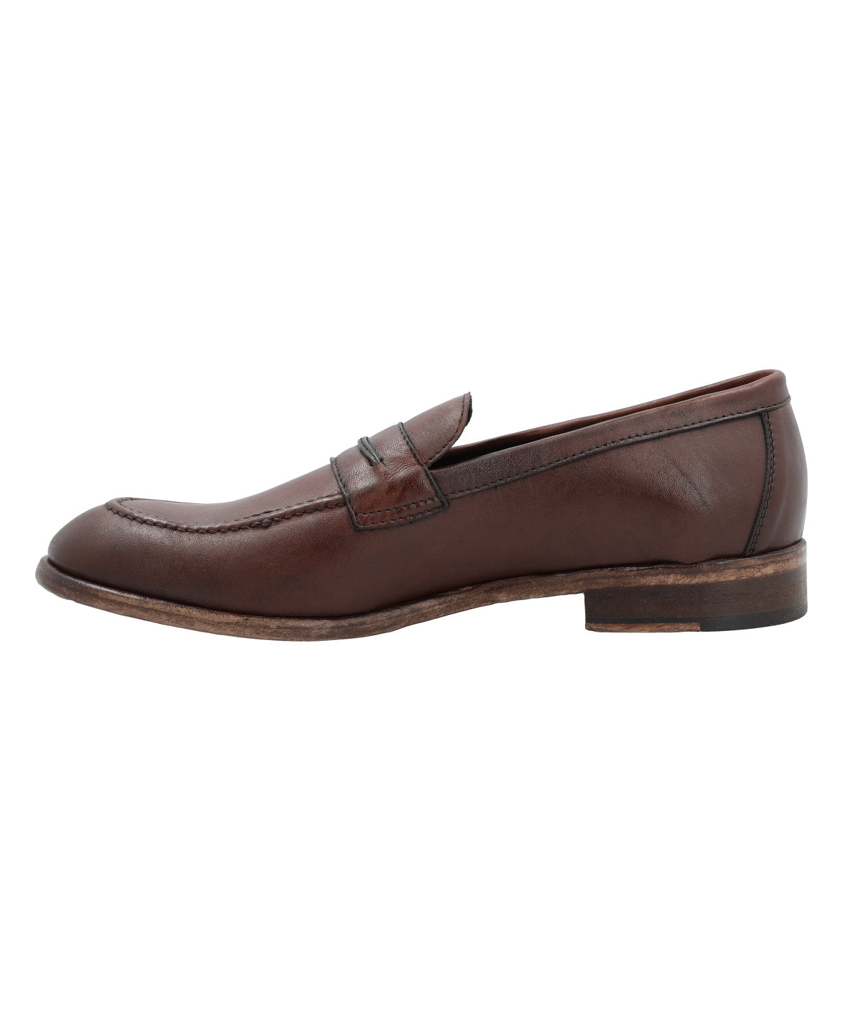 Mocasín Cuero Hombre Francesco Café Rockford