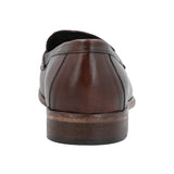 Mocasín Cuero Hombre Francesco Café Rockford