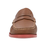 Mocasín Cuero Hombre Boat Mask Café Rockford