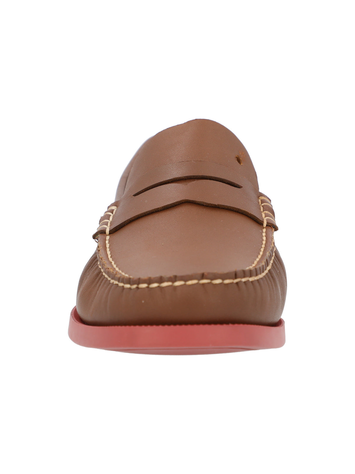Mocasín Cuero Hombre Boat Mask Café Rockford