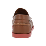 Mocasín Cuero Hombre Boat Mask Café Rockford