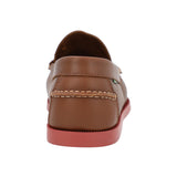 Mocasín Cuero Hombre Boat Mask Café Rockford