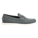 Mocasín Cuero Hombre Boat Mask Gris Rockford