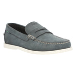 Mocasín Cuero Hombre Boat Mask Gris Rockford