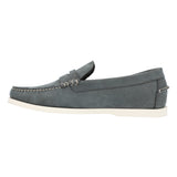 Mocasín Cuero Hombre Boat Mask Gris Rockford