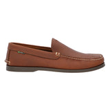 Mocasín Cuero Hombre Boat Shov Café Rockford