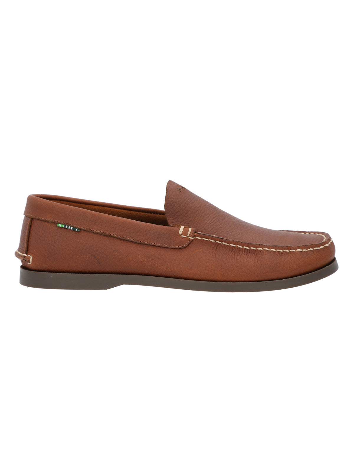 Mocasín Cuero Hombre Boat Shov Café Rockford