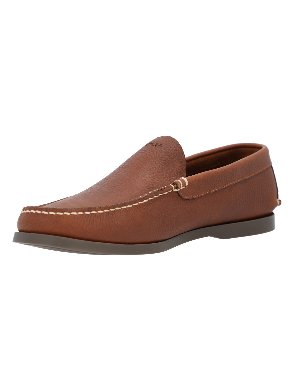 Mocasín Cuero Hombre Boat Shov Café Rockford