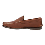 Mocasín Cuero Hombre Boat Shov Café Rockford