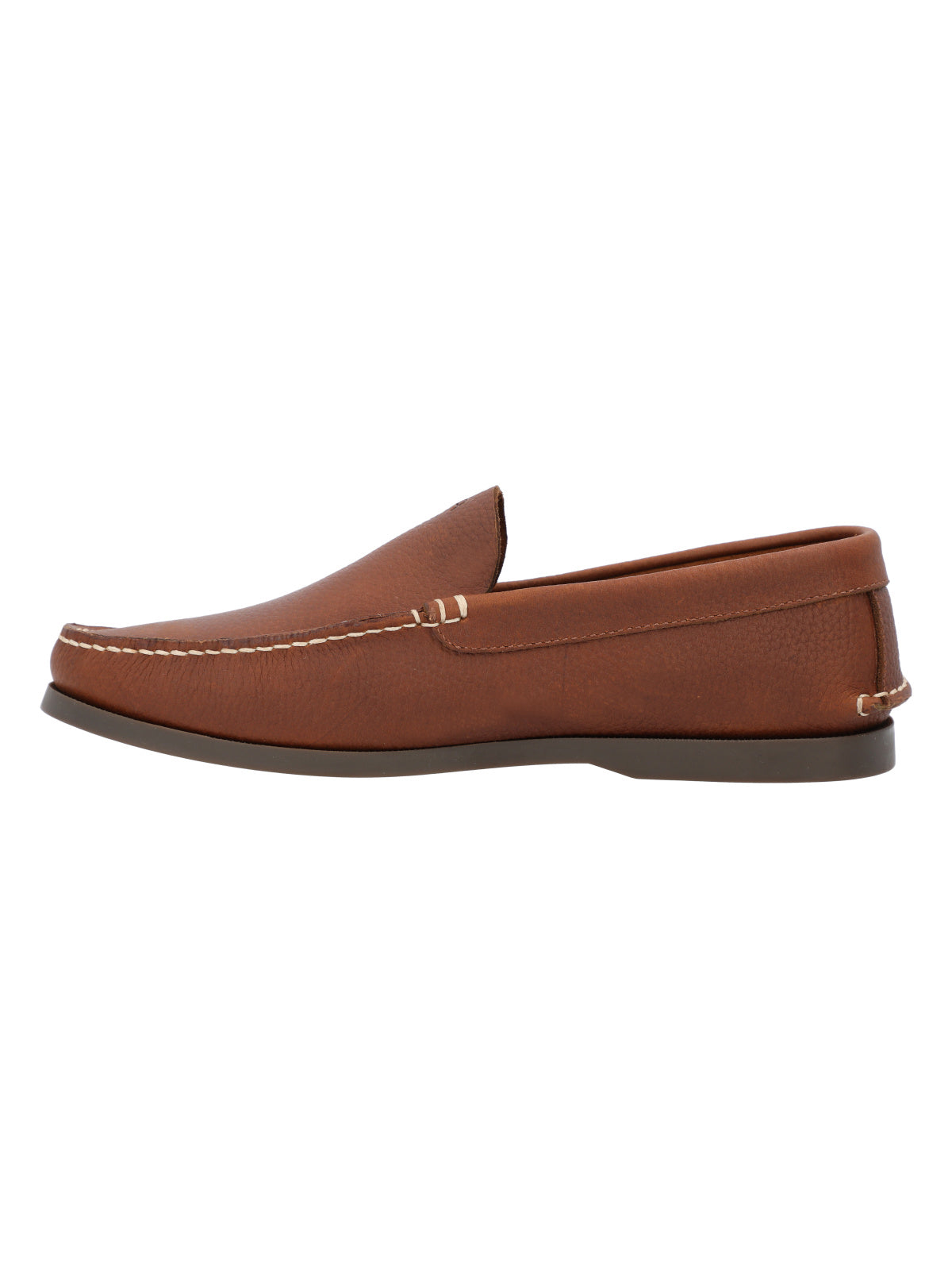 Mocasín Cuero Hombre Boat Shov Café Rockford