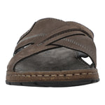 Sandalia Cuero Hombre Bay Gris Rockford