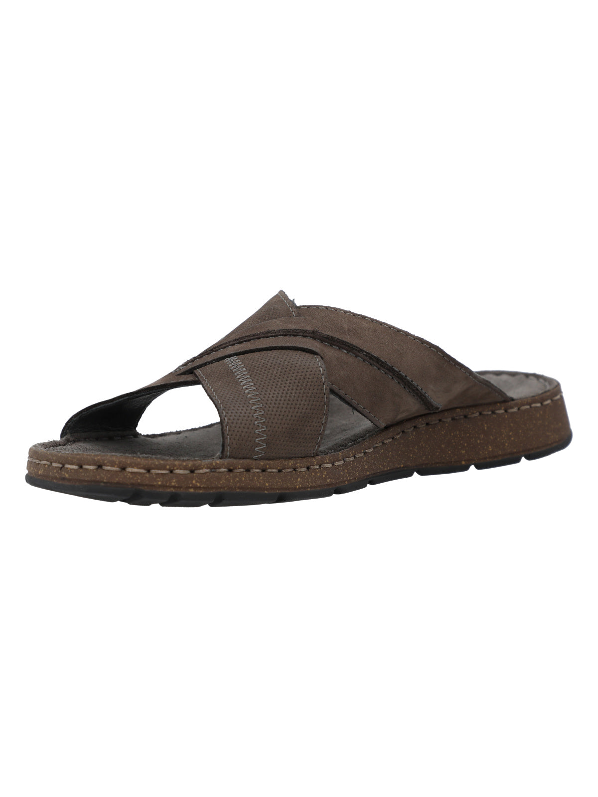Sandalia Cuero Hombre Bay Gris Rockford