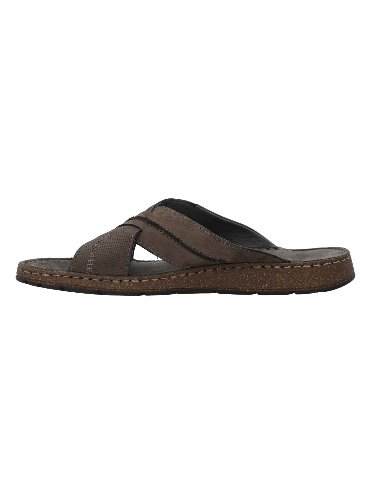 Sandalia Cuero Hombre Bay Gris Rockford