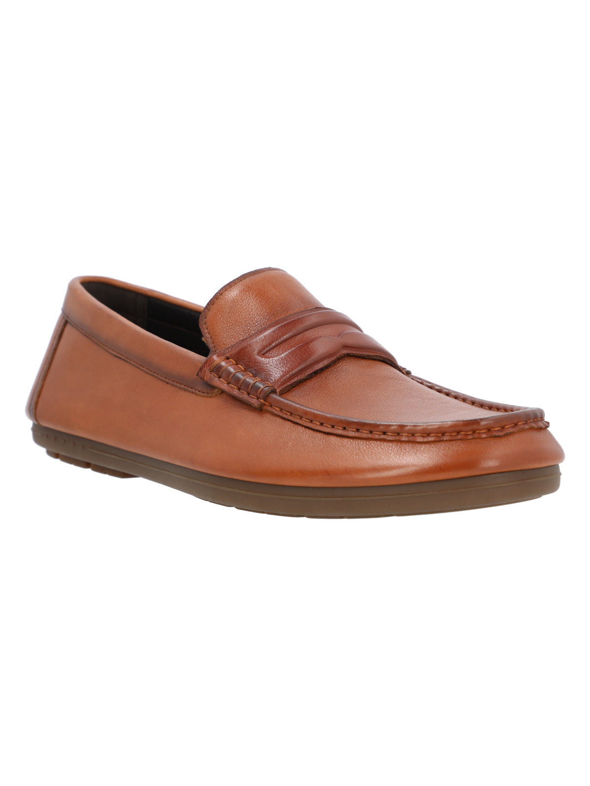 Mocasín Cuero Hombre Terrace Café Claro Rockford
