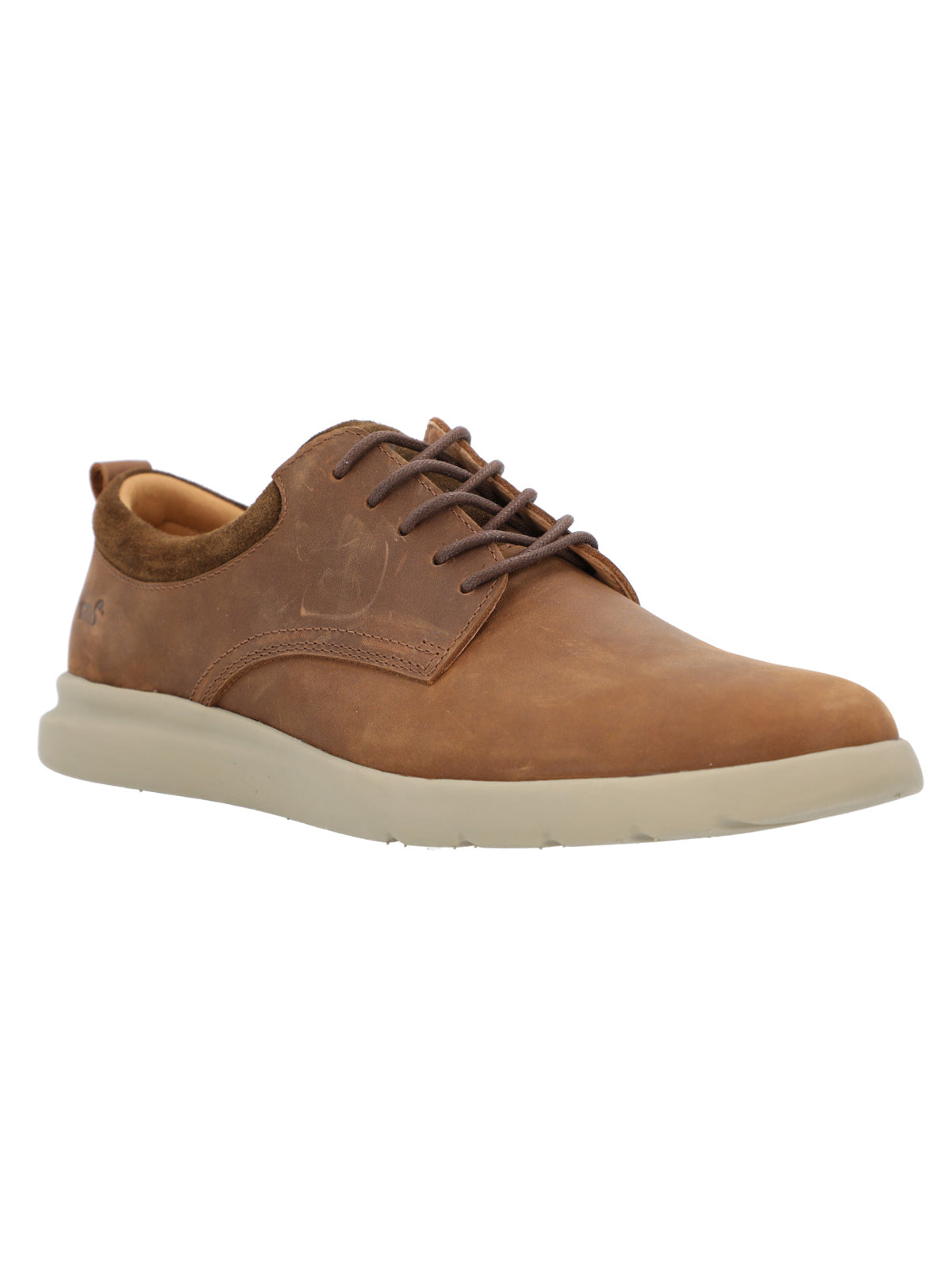 Zapato Cuero Hombre Anse Café Rockford