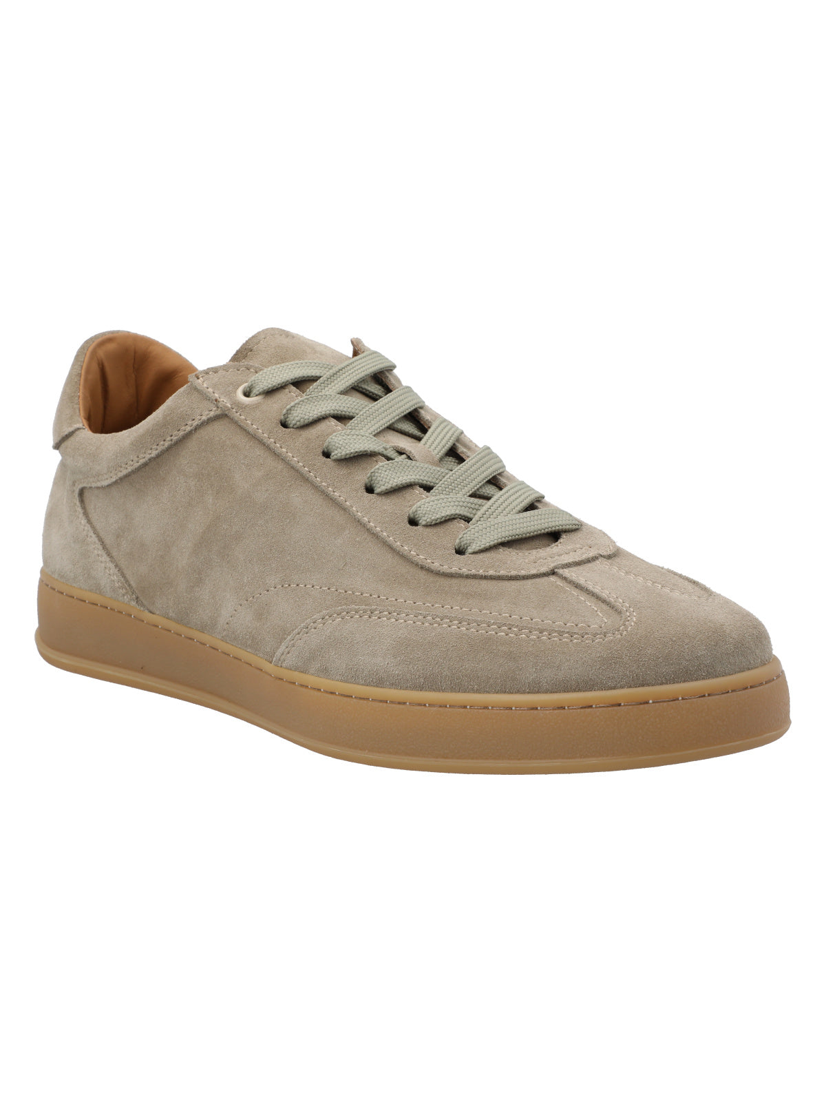 Zapatilla Cuero Hombre Riello Beige Rockford