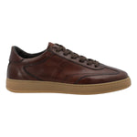 Zapatilla Cuero Hombre Riello Café Rockford