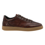 Zapatilla Cuero Hombre Riello Café Rockford