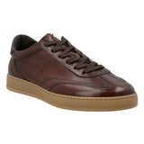 Zapatilla Cuero Hombre Riello Café Rockford