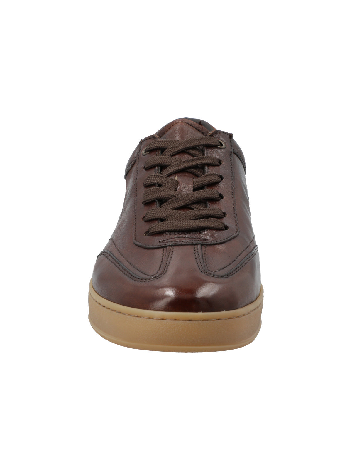 Zapatilla Cuero Hombre Riello Café Rockford