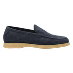 Mocasín Cuero Hombre Bemer Azul Rockford